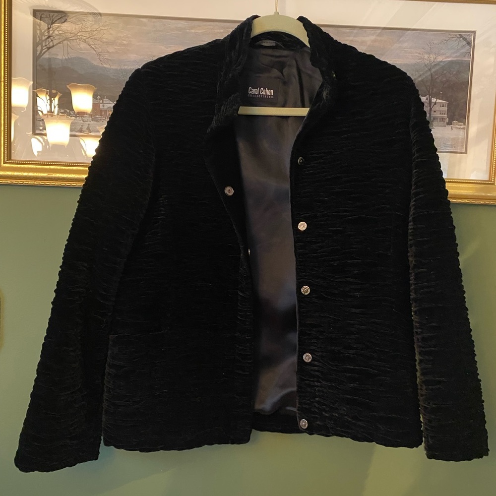 Black Cara cohen jacket